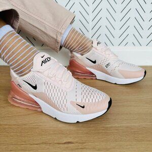 ⭐New Nike Air Max 270 Low Sz 6 Women's Shoes Light Soft Pink Sneakers AH6789-604